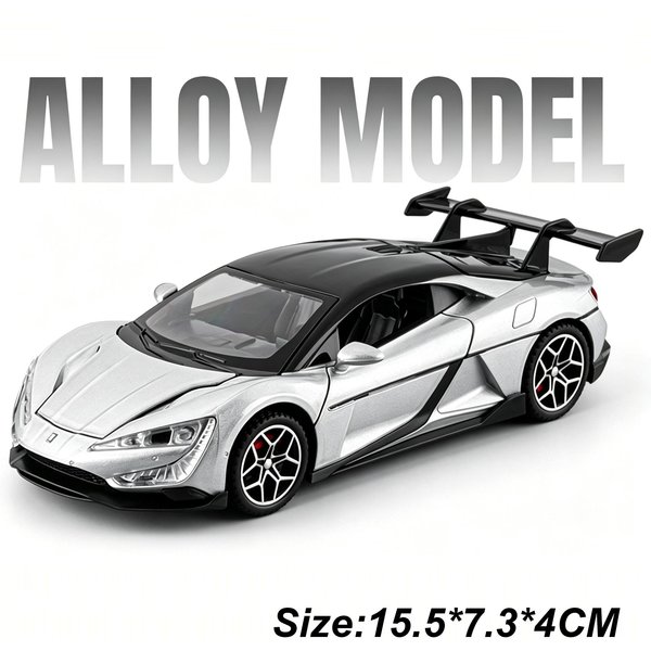 1:32 Byd Yangwang U9 Tourbillon Zabawka Super Samochody Modele Metalowe Odlewane Gumowe Opony Drzwi Otwierane Pull Back Kolekcja Samochody Sportowe-image