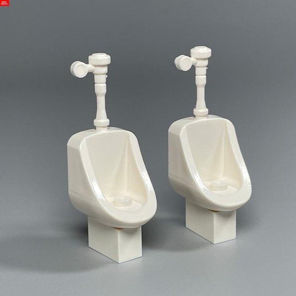 Ladrillos MOC Zombie Inodoro Lavabo BañO WC Muebles Figura De 4 Cm Bloques De ConstruccióN Juguetes Para NiñOs Ensamblar Ciudad Componentes Hazlo TÚ Mismo-image