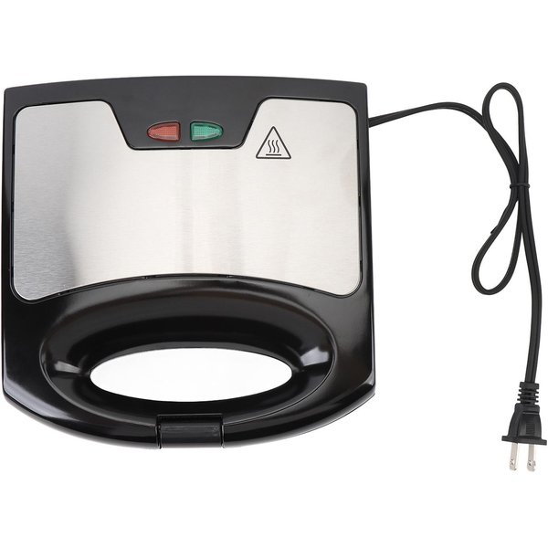 MáQuina EléCtrica Para Hacer Waffles De 800W Placa Antiadherente Compacta PequeñA Parrilla EléCtrica Ideal L(For 6.5-9Kg) Gray-image