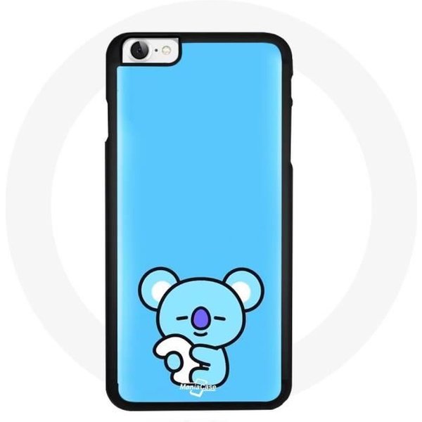 Funda Para Iphone 4 Bangtan BTS BT21 Koya RM Fondo Azul-image