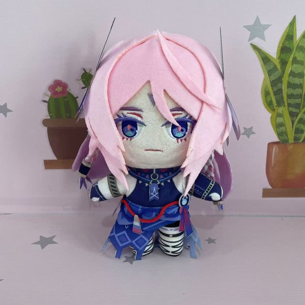 Pluszowa Lalka Anime Citlali 20Cm Genshin Impact Cosplay Urocza MięKka Poduszka Wypchana Prezent Urodzinowy Dla FanóW Gier 20Cm-image