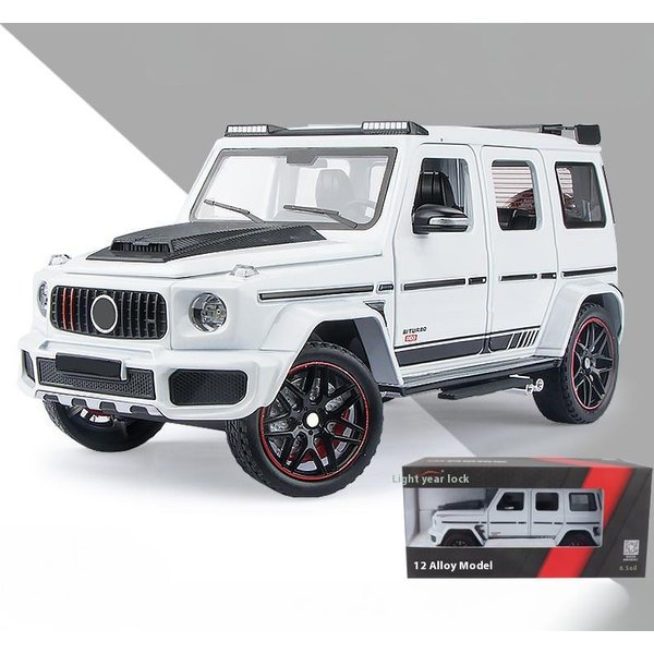 1:24 Mercedes Benz G800 Metalowy Odlew Aluminiowy Model Samochodu Wysoka Symulacja Domowy Modny I Biurkowy Ornament Dekoracyjny Prezent Urodzinowy Zabawki-image