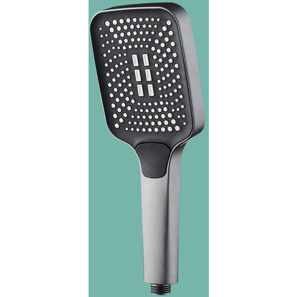 Cabezal De Ducha De Lluvia Ajustable De 4 Modos Cabezal De Ducha De Gran Flujo Cabezal De Ducha De Ahorro De Agua De Alta PresióN Accesorios De BañO Gris-image