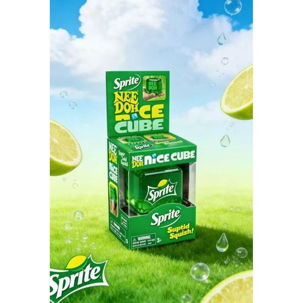 Schylling Needoh Nice-Sicle Kostka Sensoryczna Do Uciskania Antystresowa Fidget Zabawka Sensoryczna WspomagająCa Koncentrację Adhd I LęK-image