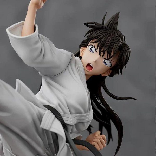 Najnowszy Przybysz Detektyw Conan Karate Ran Mouri Figurka Akcji Anime Bishoujo Modny Model Zabawki Statuetka Dekoracyjna Na Biurko Prezent Black-image