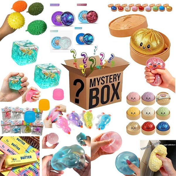 GorąCe PudełKo Niespodzianka Kawaii ŁApka Kota Hi Squishy Symulowane Jedzenie Fidget Zabawka Urocza Zabawka Stopa Do ŚCiskania Antystresowa Redukcja Stresu-image