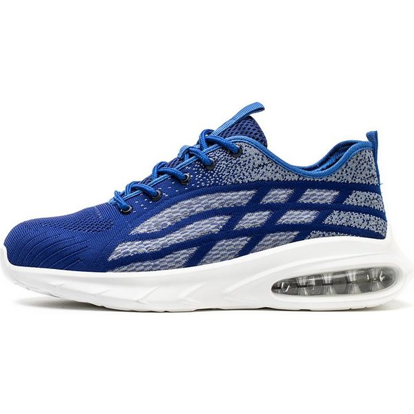 Zapatos De Seguridad Con AmortiguacióN De Aire Para Hombres, Zapatos De Trabajo Con Punta De Acero Para Hombres Y Mujeres, Zapatos Indestructibles, Zapatos De Trabajo Transpirables Y Antigolpes, Ligeros 37-image
