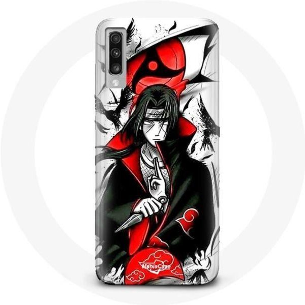 Funda Para Samsung Galaxy A50 Itachi Uchiwa Naruto Anime Teaser-image