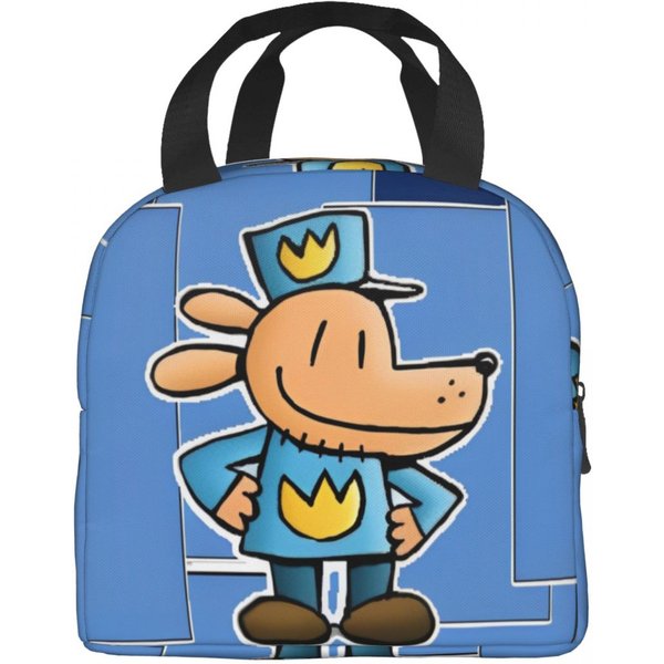 Accesorios Divertidos De Manga De Dog Man Bolsa De Almuerzo Aislada Para Oficina Bolsa De Almacenamiento De Comida Refrigerador PortáTil Fiambrera TéRmica Option 1-image