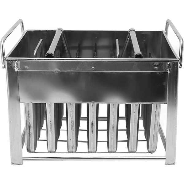 28 Piezas Molde Para Helados De Palito Acero Inoxidable Fabricante De Helados Congelados DIY Molde Para Helados De Palito Molde Para Helados De Palito FáCil De L Gray-image