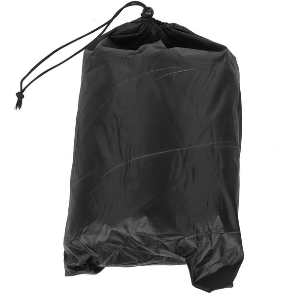 Tela Oxford Recubierta De Plata 420D Impermeable ProteccióN UV Cubierta Para Barco Yate 530X290Cmnegro Negro-image