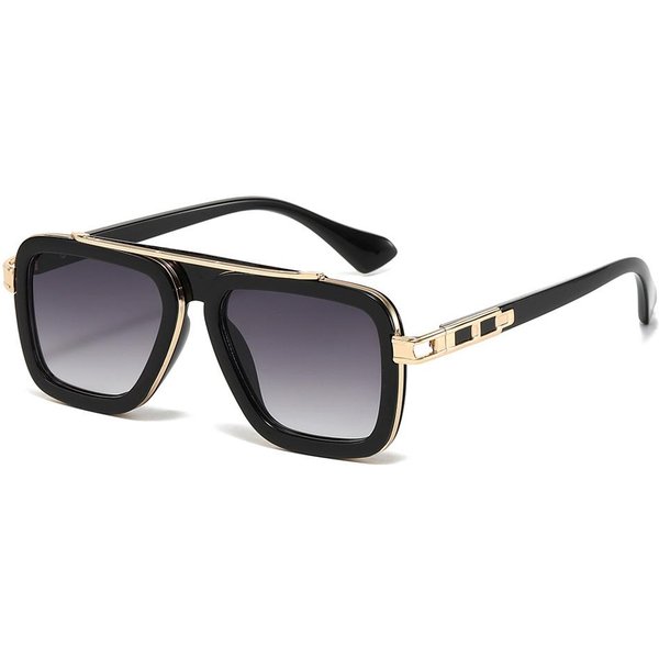 Nuevas Gafas De Sol Cuadradas Hombre Retro Marca Mujer Sombras ProteccióN UV400 Moda Vintage Gafas De Sol Femeninas As Picture Gray-image