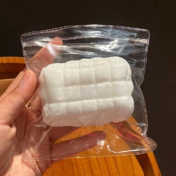 RóżOwe MydłO KształTne Gniotek Mydlany PiłEczka Antystresowa Fidget Toy ChrupiąCa PiłEczka Do ŚCiskania OkrąGłE Klocki WypełNione Asmr Zabawki Antystresowe-image
