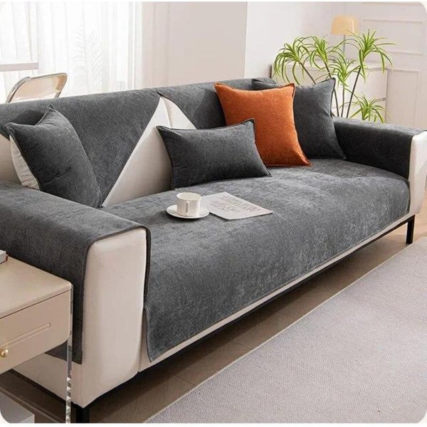 Wodoodporny Pokrowiec Na Sofę Przyjazny ZwierzęTom AntypośLizgowy Zdejmowany Ochraniacz Na Kanapę Pokrowiec Na Sofy Do Salonu 70X90Cm 1Pcs-image