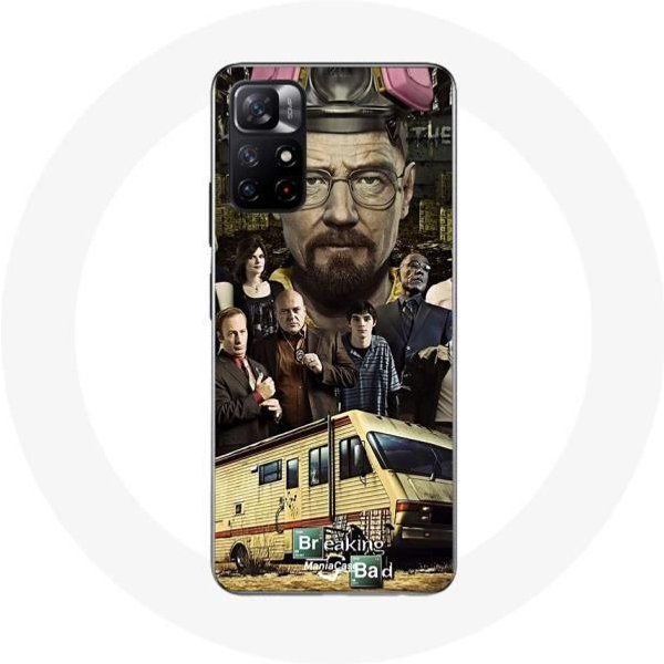 Funda - Xiaomi - Redmi Note 11S 5G - Breaking Bad Heisenberg - Flexible - Mixta-image