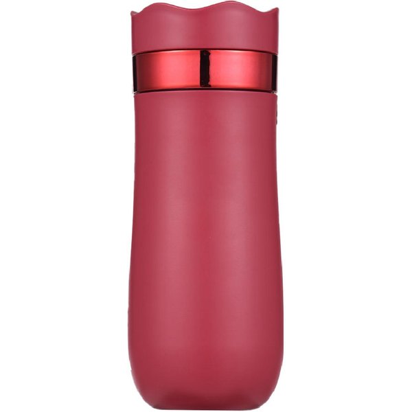 Taza De Viaje Cafetera De Prensa Francesa PortáTil 320 Ml 11 Oz Acero Inoxidable Doble Pared Aislada Para Café Molido Y-image