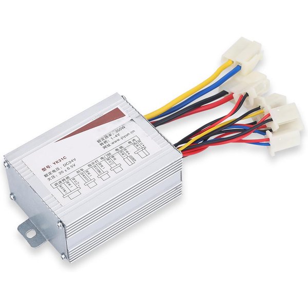 Silnik 24V 350W Kontroler Szczotkowy PudełKo Do Roweru Elektrycznego, Skutera, E-Roweru-image