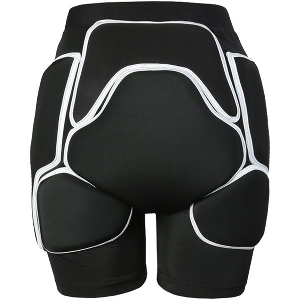Pantalones Cortos Acolchados Para Esquí Y Snowboard Con ProteccióN 3D Para Cadera Y Coxis Para Adultos M-image