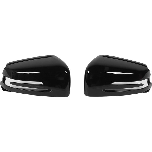 2 Piezas Tapa Cubierta Espejo Retrovisor ProteccióN Fuerte Larga Durabilidad Resistencia A La Intemperie Reemplazo Para Benz W176 W246 W204-image