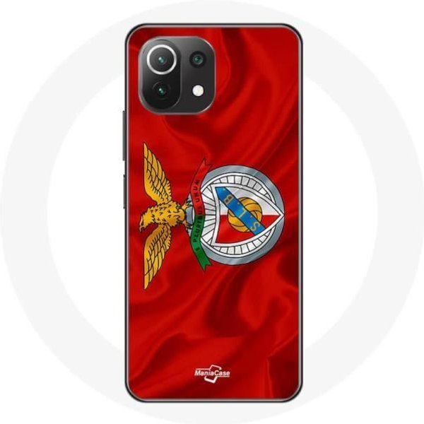 Funda - Xiaomi - Mi 11 Lite - Flexible - SLB Benfica - Roja Rojo-image
