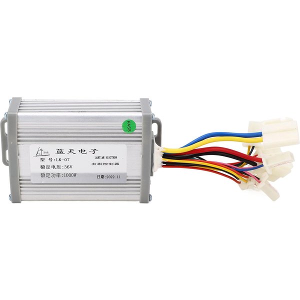 Kit De Acelerador De Pulgar Para Controlador De Bicicleta EléCtrica 36V 1000W Controlador De Velocidad Para Motor De Escobillas Y Pulgar-image