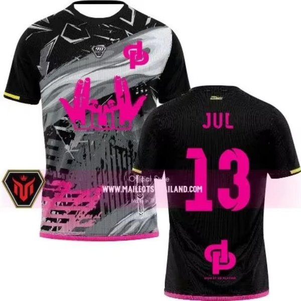 Camiseta De Secado RáPido Para Hombre OtoñO Minutos MM9 JUL Top Transpirable Estampado 3D Camiseta Uniforme De Equipo De Juego Entrenamiento Manga Corta 2XL Pink-image
