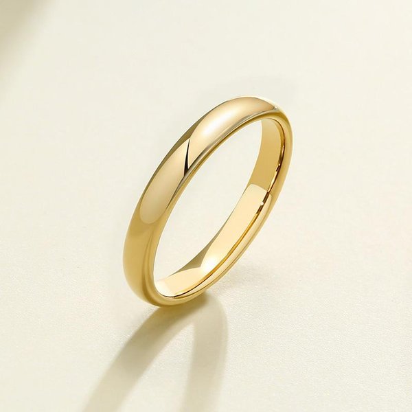 Anillos De Boda De Tungsteno AntiarañAzos Vnox Para Mujeres Y Hombres, Alianzas De Boda CláSicas Simples Para Parejas, JoyeríA BáSica 6-image