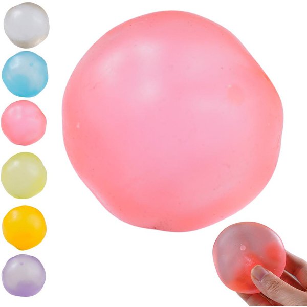 Zabawna Zabawka Sensoryczna Anty-Stresowa MięKka Plastyczność Hi Zabawki Fidget Przezroczystość Olej Kokosowy Maltodekstryna Zabawka Do ŚCiskania Dla DorosłYch Prezenty RóżOwy-image