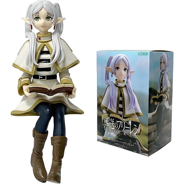 14Cm Frieren: Beyond Journey's End Figurka Anime Stopper Do Makaronu Frieren Figurka Akcji Luminasta Kolekcja Figurek Frieren Model Gray-image