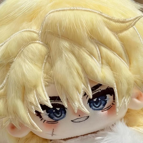 Pluszowa 20 Cm Gra Genshin Impact Varka Pluszowa Lalka Do Przebierania BawełNiana Lalka Zabawki Dla Dzieci Kawaii Cosplay Body KreskóWka Kolekcja FanóW No Skeleton-image