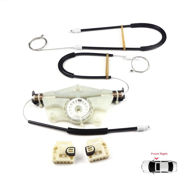 BWR413 Kit De ReparacióN De Elevalunas EléCtrico Puerta Delantera Derecha Para Skoda Fabia MK1 1999-2008 4/5 Puertas Furgoneta Praktik 6Y1837462-image