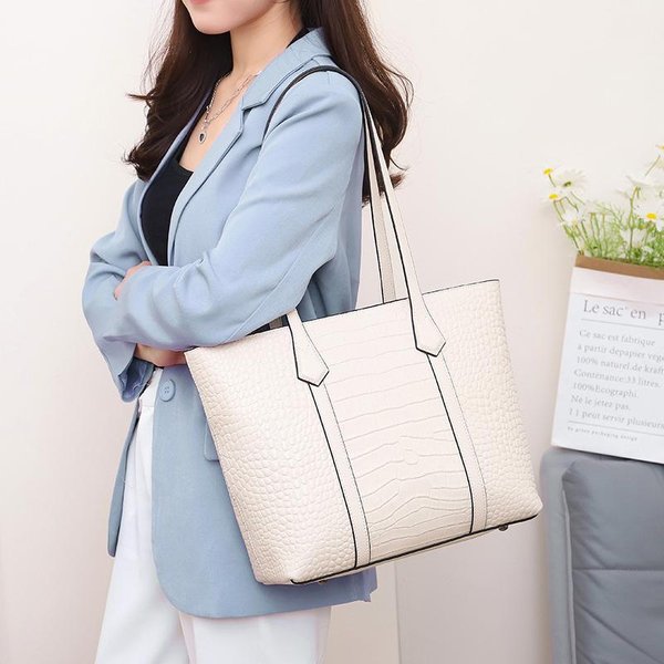 Nuevo Bolso Tote Para Mujer De Gran Capacidad Para Ir Al Trabajo Bolso De Hombro De Alta Gama Y VersáTil Para Bolso De Mujer-image