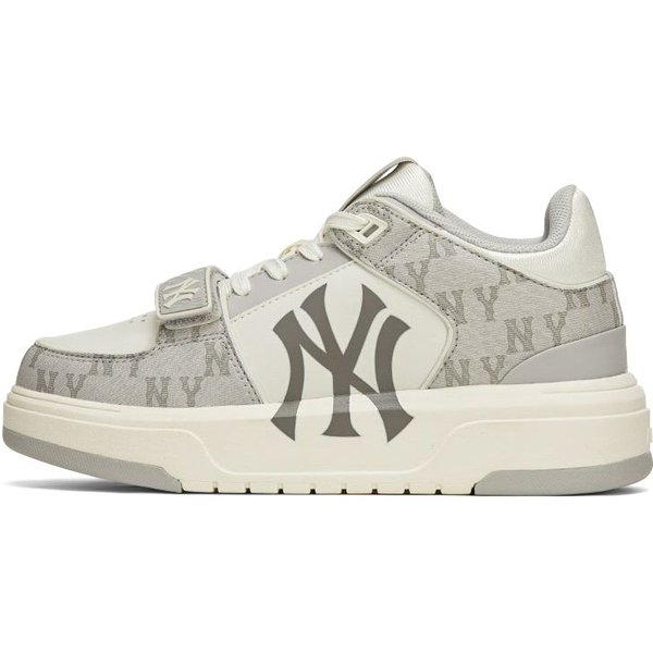 Zapatillas Deportivas Casuales MLB Chunky Liner Unisex Grises 3ASXCDN3N-50GRS 37.5 White-image