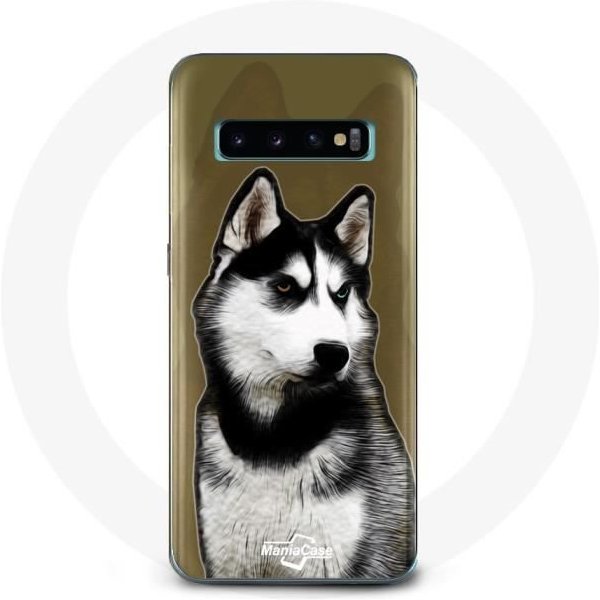 Funda - Husky Siberiano - Samsung Galaxy S10 Edge - Flexible - MarróN - ProteccióN-image