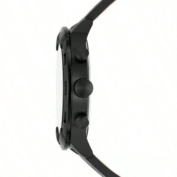 Fossil Bronson CronóGrafo Para Hombre, Reloj De Acero Inoxidable Color Negro, FS5874 Negro-image