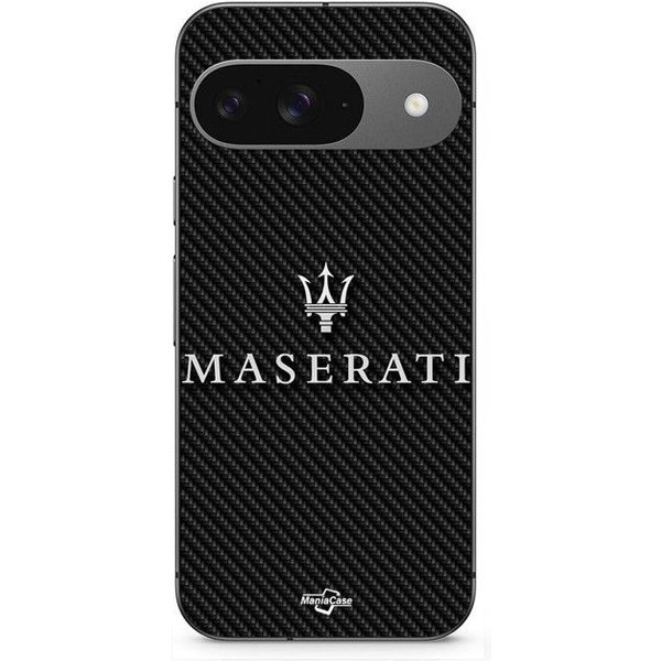 Etui Do Google Pixel 9 Masertati BiaŁE TŁO WĘGlowe-image