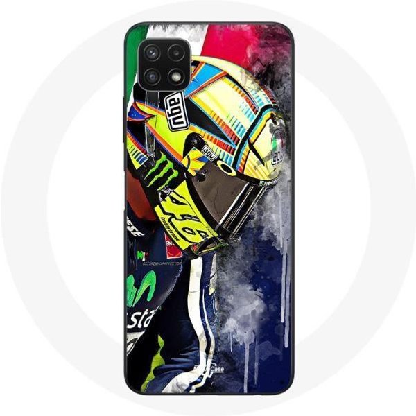 Funda Para Samsung Galaxy A22 5G Valentino Rossi Piloto De Velocidad CampeóN-image