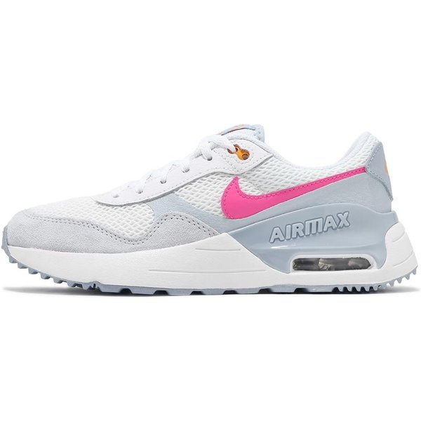 Zapatillas Nike Air Max Systm GS Blanco Pinksicle NiñOs Azul Tinte Azul ArmeríA Claro DQ0284-113 37.5-image