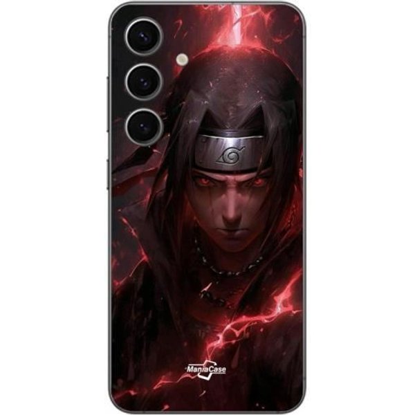 Etui Samsung Galaxy S24 Itachi Uchiwa Anime 3D Fanart Maniacase-image