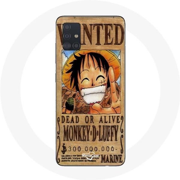 Funda - Maniacase - Samsung Galaxy A51 - Manga One Piece Luffy - Flexible - ProteccióN-image