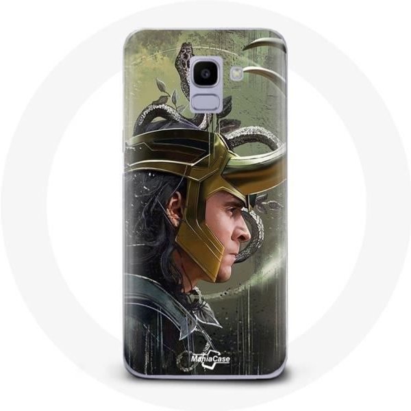 Funda Para Samsung Galaxy A8 2018 Loki Thor Ragnarok Con Auriculares Fanart Temporada 1-image