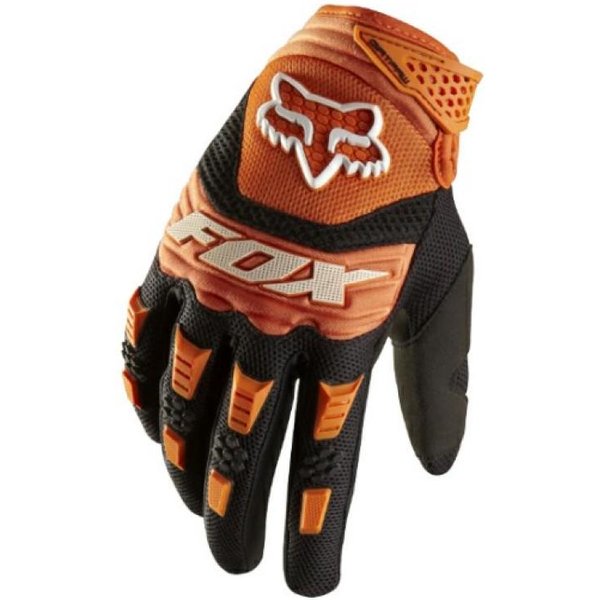 RęKawiczki Motocyklowe Z PełNym Palcem RęKawice SkóRzane Odporne Na ZużYcie RęKawice Motocyklowe Guantes L PomarańCzowy-image