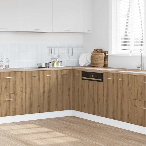 Vidaxl Armario De Cocina, Roble Artisan, 75,5X75,5X81,5 Cm-image