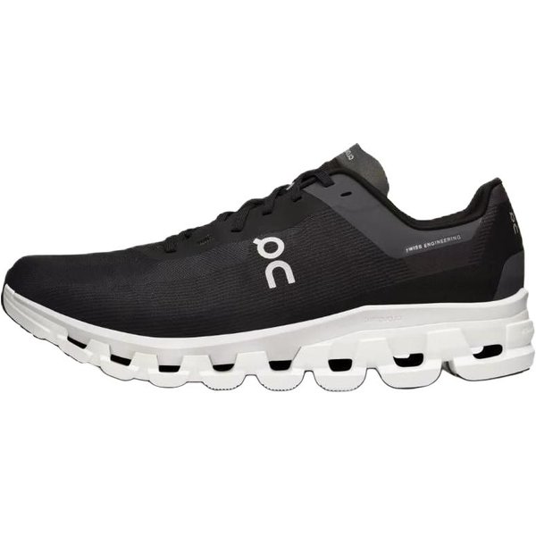 ON Cloudflow 4 Czarno-BiałE MęSkie Sneakersy 3MD30100299 44 White-image