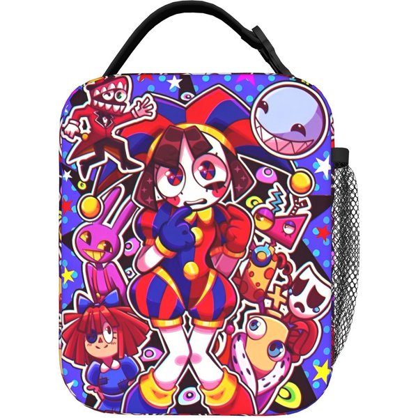Bolsas De Almuerzo TéRmicas Aisladas Tadc, Bolsa TéRmica Reutilizable, Contenedor De Almuerzo Dibujo Animado Programa De TV PortáTil Bolso Tote Fiambrera NiñA NiñO Oficina Exterior One Size-image