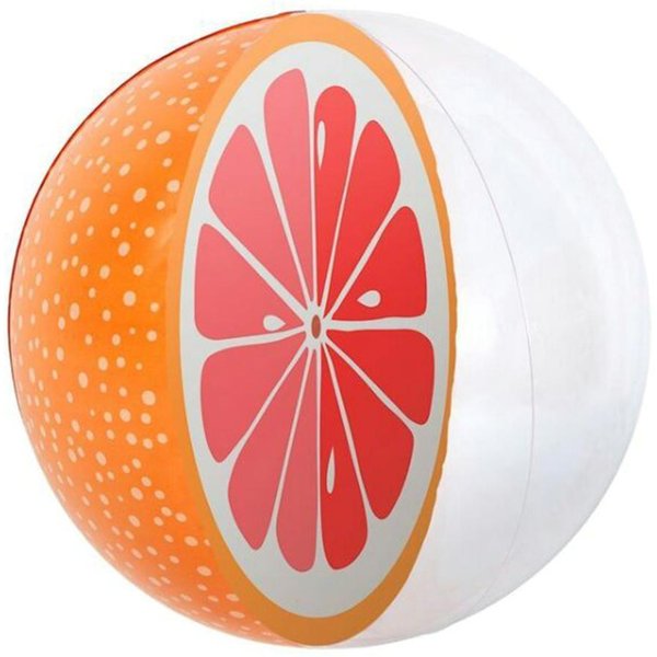 Piscina Inflable 3D SandíA Naranja PVC Pelota Fiesta En La Playa Verano Pelota Deportiva AcuáTica Para Playa Naranja-image