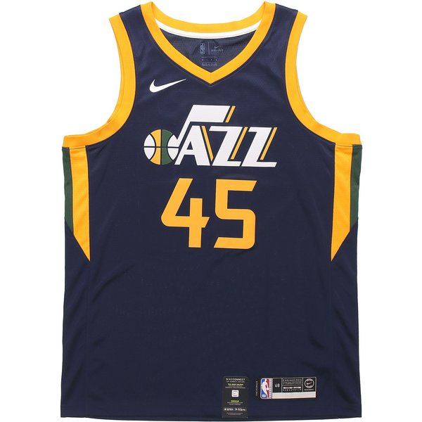 Camiseta Swingman EdicióN Limitada Nike NBA Utah Jazz Donovan Mitchell Para Hombre Azul Marino 864513-425 M Yellow-image