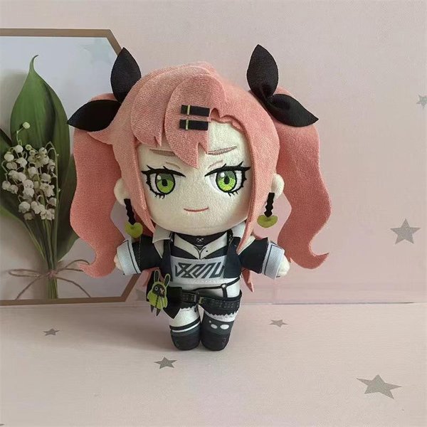 Zenless Zone Zero Pluszowa Lalka Wise Belle Crystal Lee Nicole Demara Ellen Joe Gra Anime Cosplay Pluszowe Zabawki Poduszka Prezent 20Cm-image