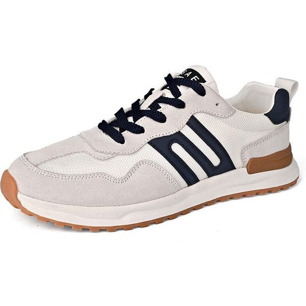 Zapatos De Hombre Primavera Y OtoñO Nuevos Zapatos Transpirables Para Exteriores De Cuero Genuino Casuales Zapatillas Salvajes De Moda 44-image