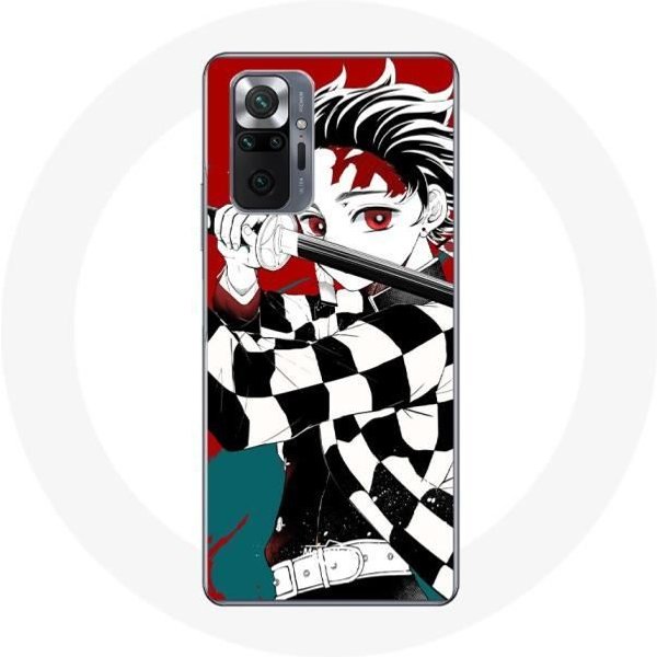 Funda Para Xiaomi Redmi Note 10 Pro Tanjiro Demon Slayer Kimetsu No Yaiba Anime-image